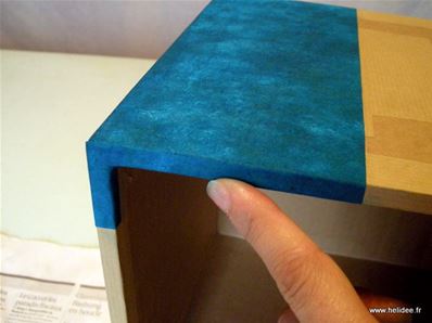 Tuto DIY Fiche pour fabriquer boite en carton - décoration collage papier 3