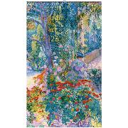 Calendrier mural Luxe 2026 Le jardin dans l'Art 12 illustrations 12 mois Doré Or chaud 29X49 cm Ed Desastre