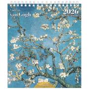 Mini-Calendrier Chevalet 2026 Vincent Van Gogh 12 illustrations 14X16 cm Ed du Désastre