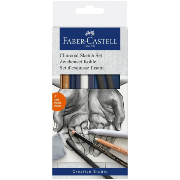 Set d'esquisse Fusain 7 pièces Goldfaber Faber Castell