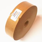 Bande de Kraft Gommé Brun Uni Préencollé Rouleau 36mm x 200m