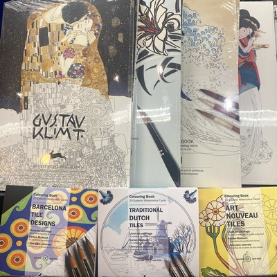 [Coloriage] Livres d’Artistes et Cartes à colorier Pepin Press | Aquarelle, encre, feutre