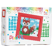 Kit Tableau en Pixels XL Renard 10x12 cm avec Cadre 480 Pixels XL Pixel Hobby
