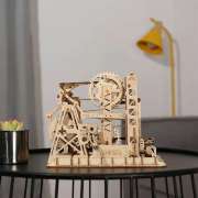 Maquette en bois Circuit à billes 25 cm LG504 233 pièces Rokr