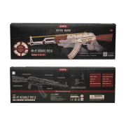 Maquette Bois Fusil d'assaut AK47 43cm Puzzle 3D de 315 pièces LQ901 Rokr