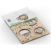 Ugears Maquette Bois Navigateur de Date 10cm Puzzle 3D Mécanique 21 pièces