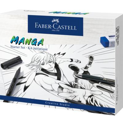 Coffret Initiation Dessin Manga Feutres Pitt Artist Pens Faber Castell