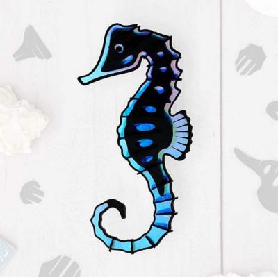 Kit de fabrication 1 Hippocampe Argent 15 cm Seahorse Assembli