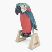 Kit Maquette Oiseau Perroquet à Construire