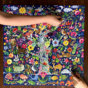 Puzzle 1000 pièces Arbre de vie Tree of life 58.5x58.5cm Eeboo