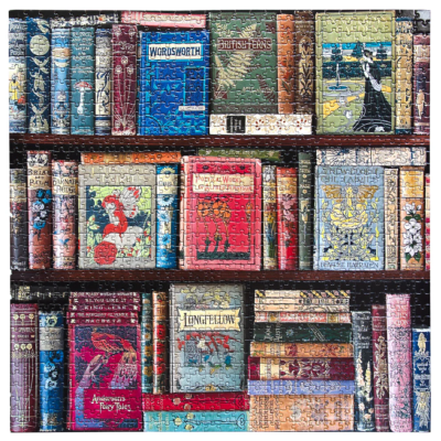 Puzzle 1000 pièces Bibliothèque Vintage Library 58.5x58.5cm Eeboo