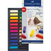 Pastels Tendres Carrés Boite 24 demi-pastels Creative Studio Faber Castell