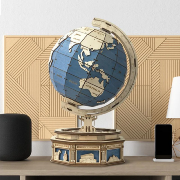 Maquette en bois Globe 52 cm ST003 567 pièces à fabriquer ST002