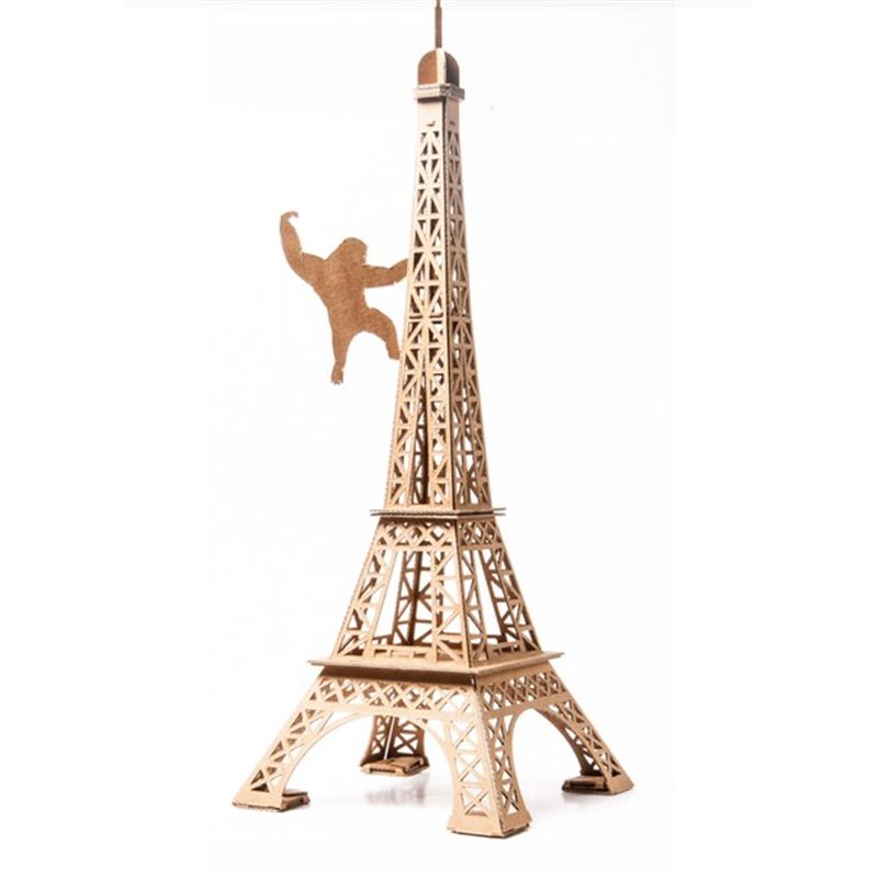 Puzzle 3D Tour Eiffel LED - 165 Pièces, 13 Pouces, Avec éclairage - Maquette à Construire Adulte, Décoration Nocturne Paris