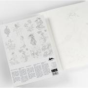 Livre de Coloriage d'Artiste Japan 16 feuilles 180g 24x34 cm Pepin Press
