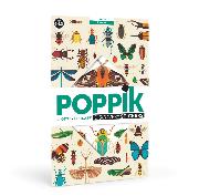 Poster Géant Découverte Les Insectes 44 Stickers 6 à 12 ans Poppik