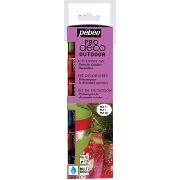 Set Peinture Décorative Mate Extérieur 6x20 ml Pébéo Déco