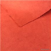 Papier népalais uni couleur Rouille 50x75 cm