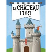 Le Château-fort en carton à construire Maquette 3D et Livre Sassi Junior