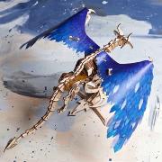 Ugears Maquette Dragon des Tempêtes de Vent à Construire 3D Mécanique 320 pièces