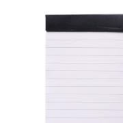 Bloc agrafé Rhodia A6 Black N°13 10,5x14,8cm 80f ligné 80g