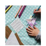 Kit créatif 6 baguettes magiques à créer et décorer avec Stickers brillants