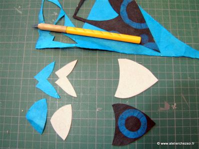 Tuto Poisson d'avril Papier Carton - Décoration papier