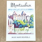 Carte postale Montauban Musée Ingres Bourdelle 10.5x14.8cm Collection 2 Hélidée