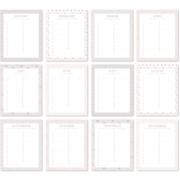 Calendrier perpétuel d'anniversaires Birthday Calendar Rose ArteBene