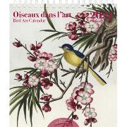 Mini-Calendrier Chevalet 2024 Oiseaux dans l'Art 12 illustrations 14X16 cm Ed du Désastre