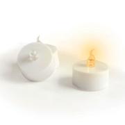 Bougies LED Lot de 4 Bougies scintillantes Longue durée