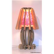 Patron luminaire en carton - Lampe à poser Lumi4