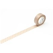 Masking Tape motif Asanoha Or Rouleau 15mm x 7m