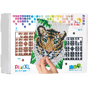 Kit Tableau en Pixels XL Tigre 20x25 cm 2000 Pixels XL Pixel Hobby