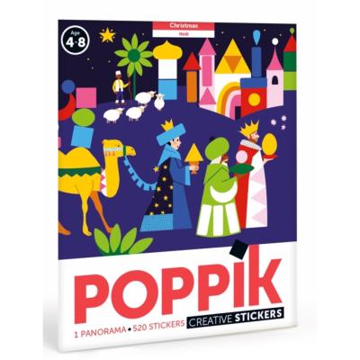 Poster en Gommettes Mosaïque Noël 520 Stickers 3 à 8 ans Poppik