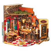 Kit Maquette 3D Cheers Bar&Dining miniature à fabriquer 22x15x18 cm DG173 Rolife