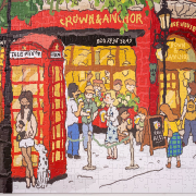 Puzzle 1000 pièces Café 50x75cm PT064 Welcome to Covent Garden Joypiece Rolife