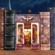 Kit Maquette Book Nook Cabine de Train Voyage Magique 22x16x22 cm TQ441 Magical Journey Miniature 3D ToneCheer