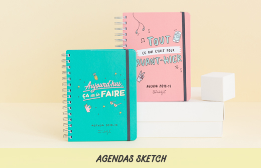 agendas mr wonderful 2018-2019 sketch