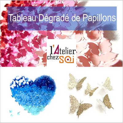 ATELIER Tableau Papillons dégradé - Samedi 26 Mars 2022 - Montauban