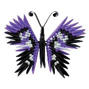 Kit pliage 4 Modèles Origami 3D Créagami Coccinelle Grenouille Papillon Poisson
