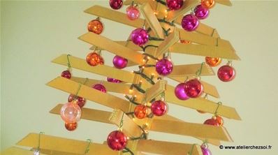 Tuto Grand Sapin en carton DIY - Déco du sapin