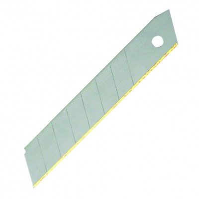10 Lames de cutter professionnelles 18 mm Titane