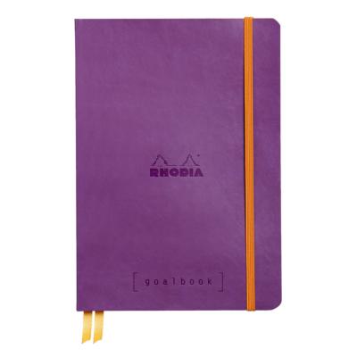 Carnet A5 Pointillés 240p numérotées GoalBook Rhodia Violet