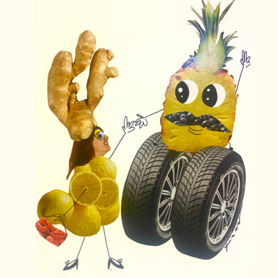 ATELIER ENFANTS Jeudi 27 Avril 2023 - Tableau Collage Fruits Fous - Montauban