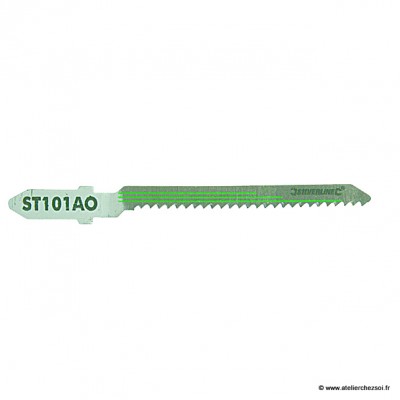 5 Lames scie-sauteuse pour courbes 75mm Bois