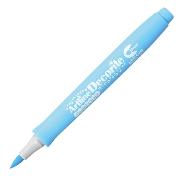Marqueur Brush Bleu Pastel Artline Decorite Pointe Pinceau