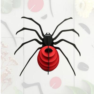 Kit de fabrication 1 Araignée Rouge 12 cm Spider Assembli