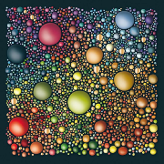 Puzzle Casse-tête Palapeli Galaxie 209 pièces uniques et Cadre 28x28 cm Curiosi