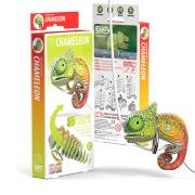 Mini-maquette Eugy Caméléon 7.5 cm en Carton 3D